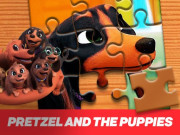 Play Pretzel and the puppies Jigsaw Puzzle Game on FOG.COM