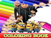 Play Coloring Book for Despicable Me Printable Game on FOG.COM